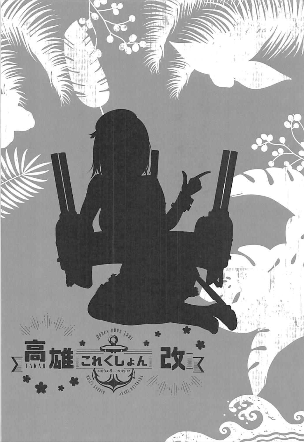 (C93) [MUSES GARDEN (早川あかり)] 高雄これくしょん改 Honeymoon Tour (艦隊これくしょん -艦これ-)