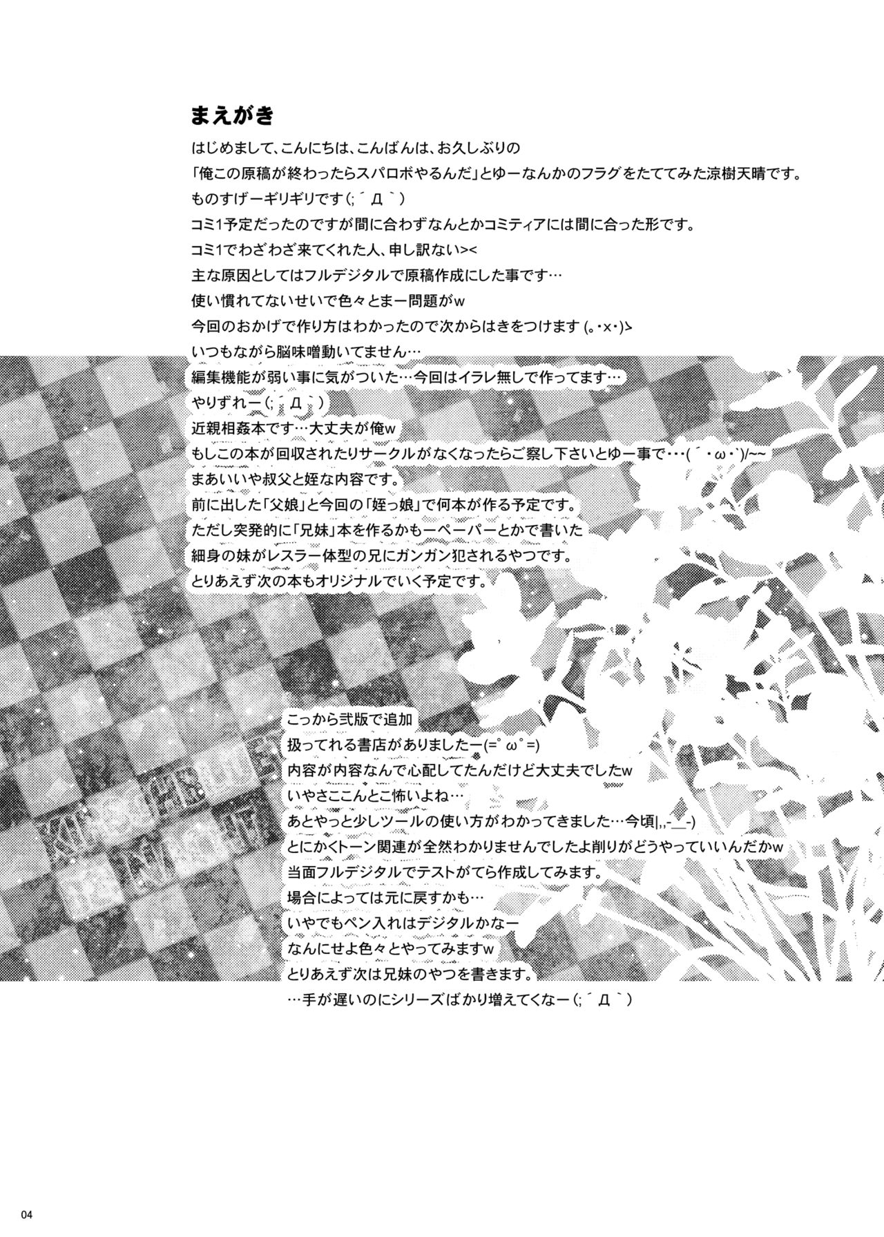 [自爆SYSTEM (涼樹天晴)] 姪っ娘 [DL版]