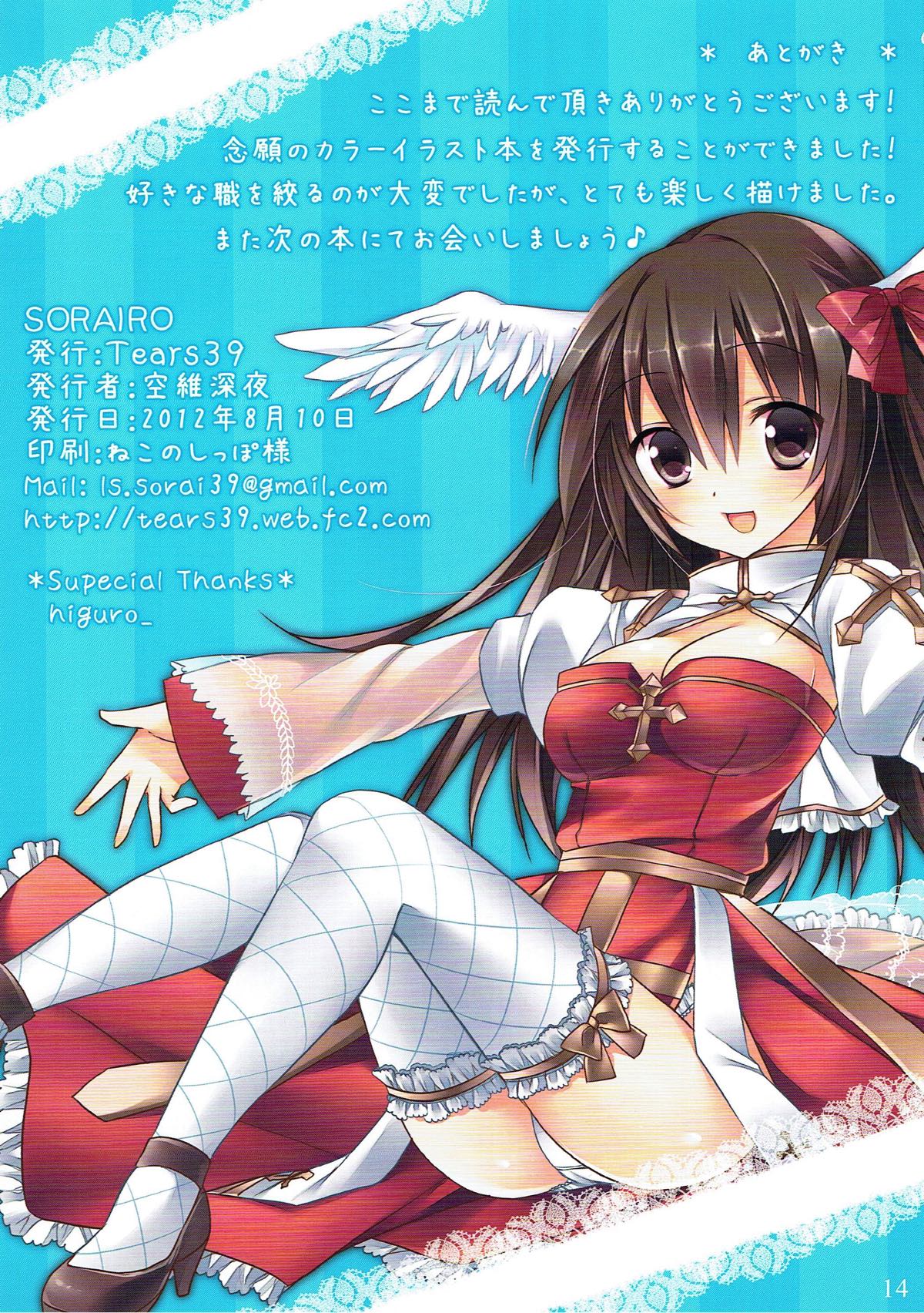 (C82) [Tears39 (空維深夜)] SORAIRO (ラグナロクオンライン)