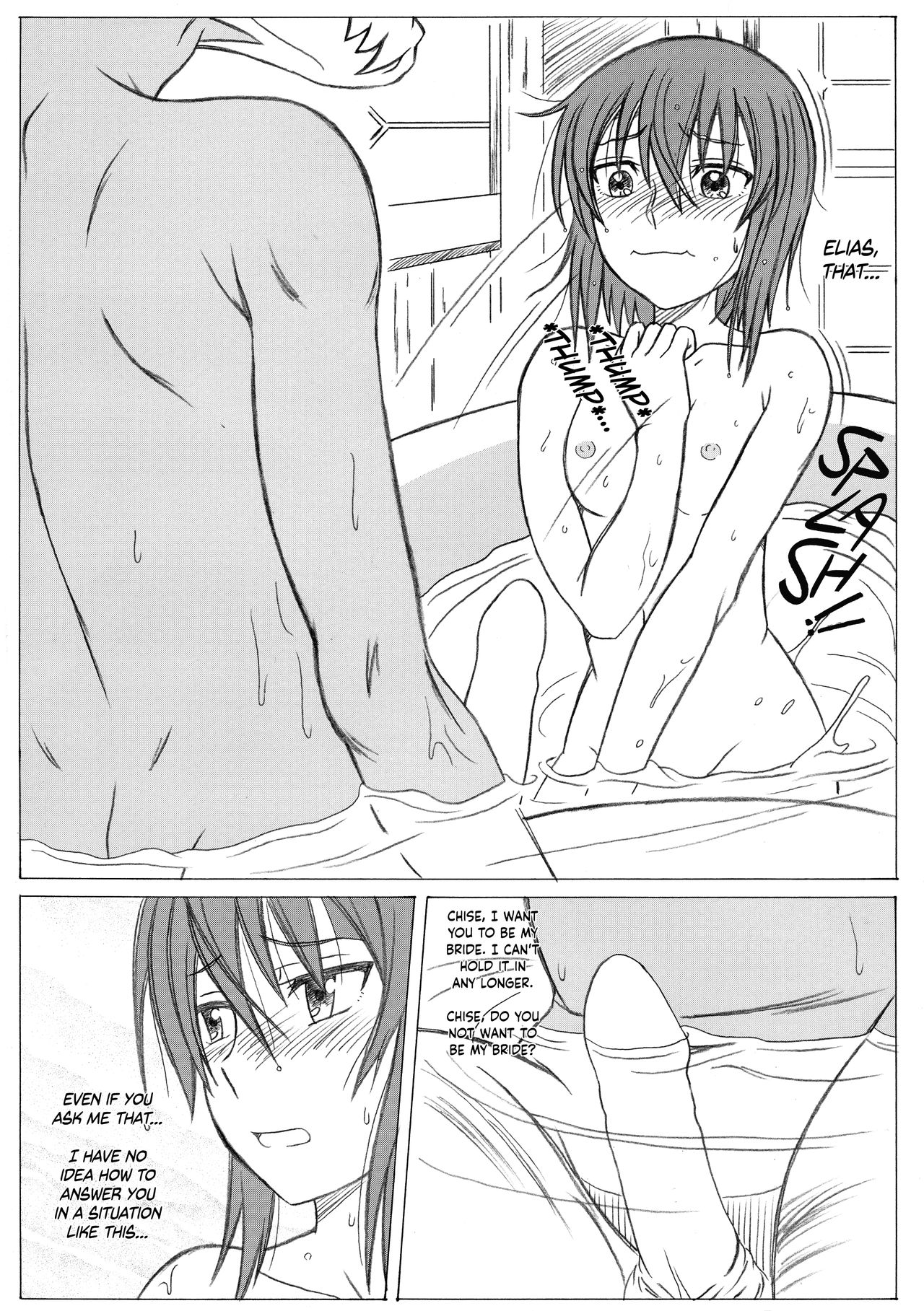 (C93) [STUDIO華とりぼん (PURIPURI機甲師団)] 魔法使いの既成事実婚 (魔法使いの嫁) [英訳]