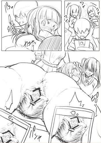 [まぐぽっぽ] 異物挿入落書き漫画