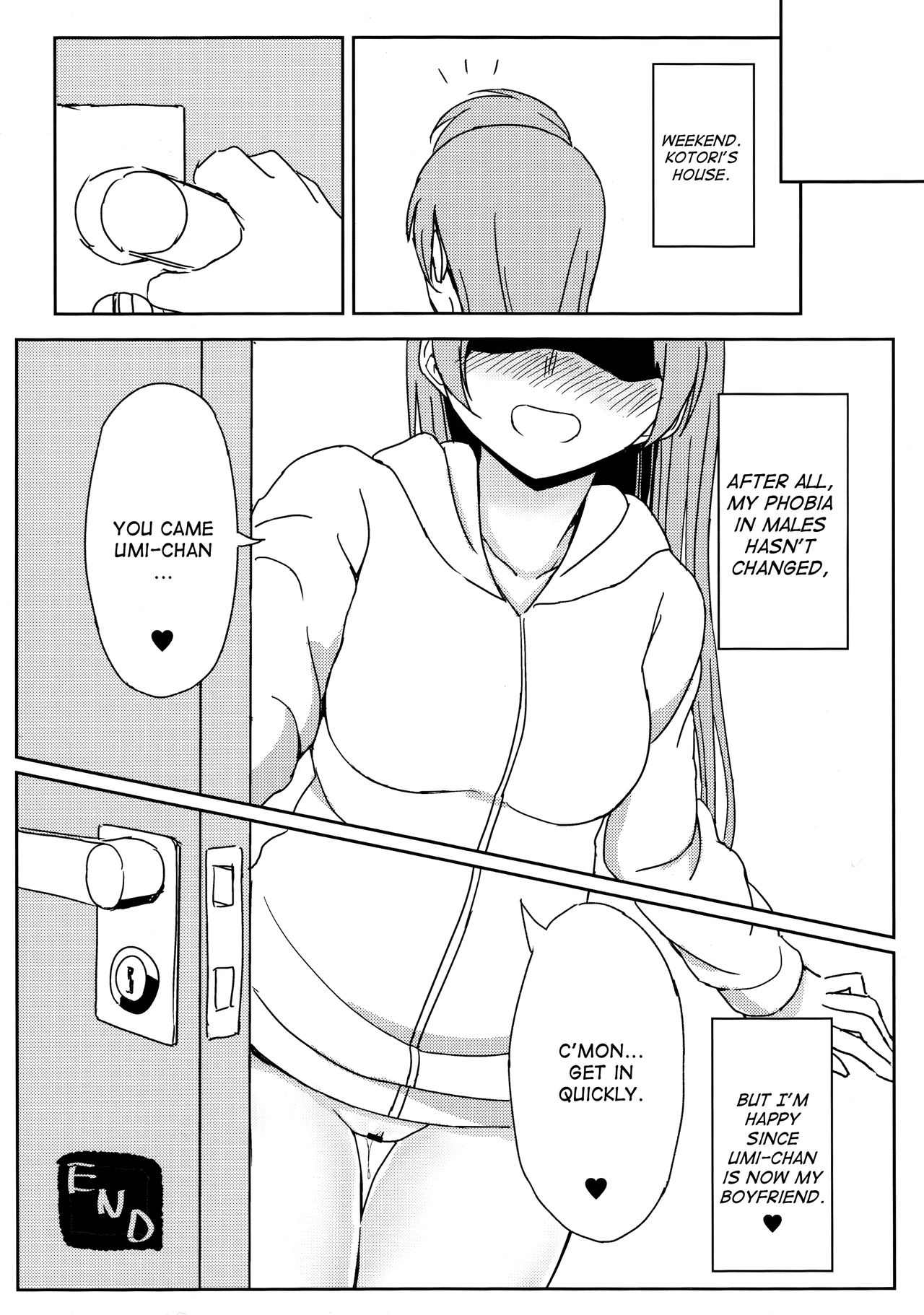 (C89) [クチビルテリブル (九千ビノレ)] Chick ToGetHer! (ラブライブ!) [英訳]