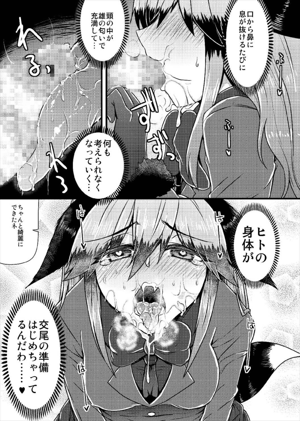 (ジャパリケット3) [かうじょん (ぇぃたいさ)] ギンギツネちゃんにヒトの交尾をおしえたいっ (けものフレンズ)