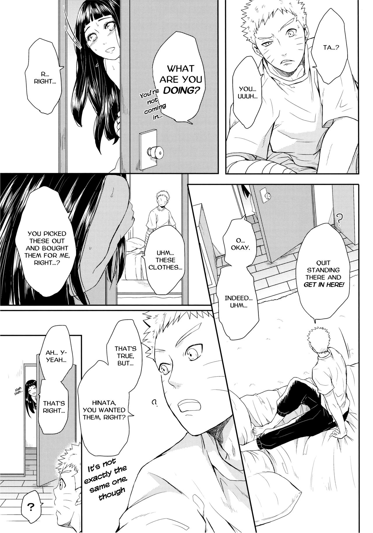 (お忍びデート) [Ring Memo (おれっと)] ねこぱに (NARUTO -ナルト-) [英訳]