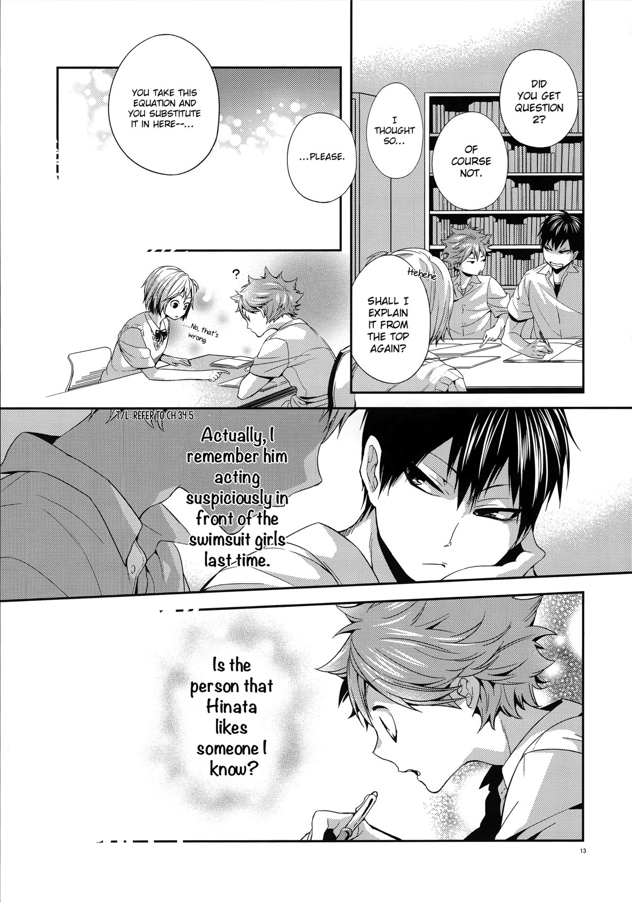 (C87) [零式 (かぼす)] Primary target -前編- (ハイキュー!!) [英訳]