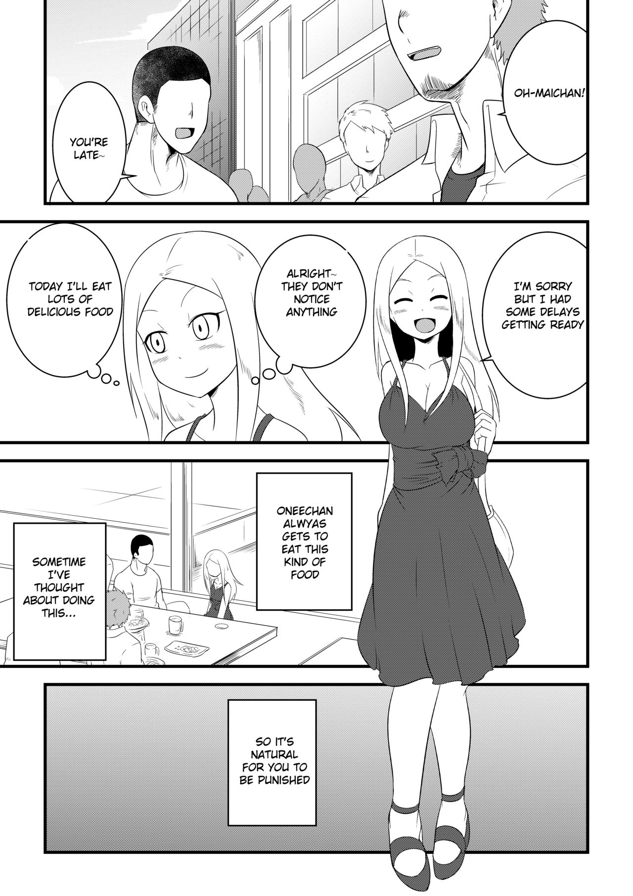 [節] 姉の皮を着てTSする本 [英訳]