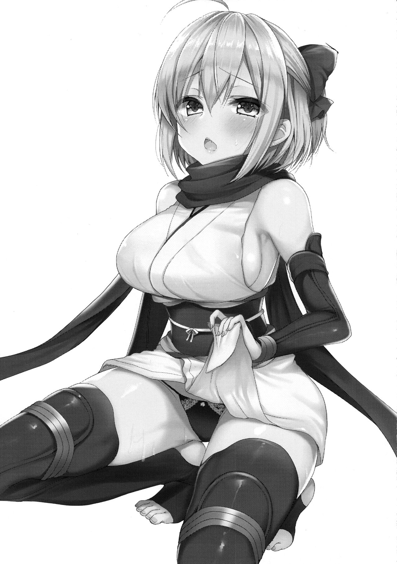 (C93) [ヤモセブン (あゆま紗由)] とろける沖田さん (Fate/Grand Order) [中国翻訳]