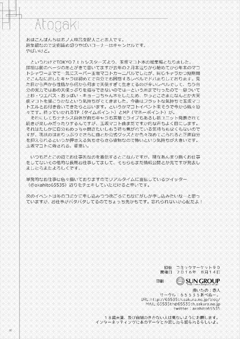 (C90) [65535あべぬー。 (赤人)] MAKOTO COMIC LLECTION (Tokyo 7th シスターズ)