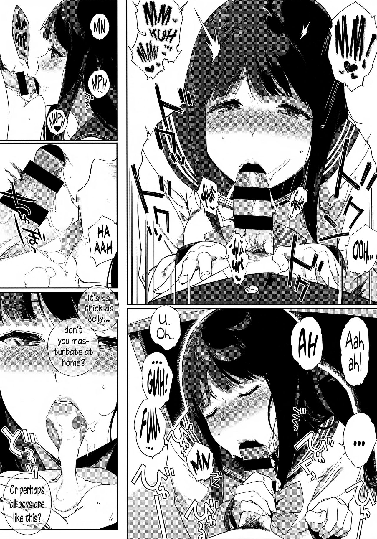 [笹森トモエ] 放課後の優等生 第1-2、4-8話 [英訳]