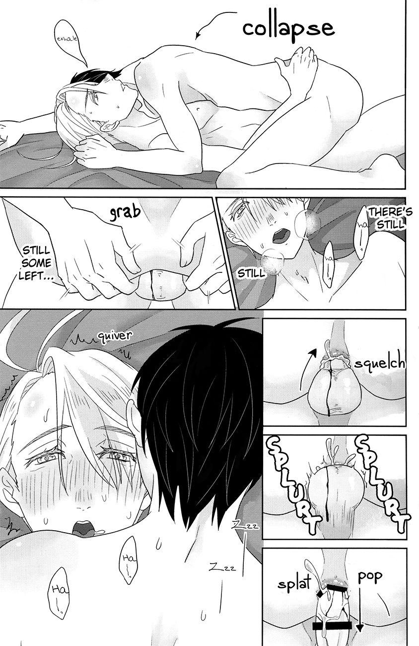 (C92) [muzumuzu (りるっと)] ナマびくとる アフターソチバンケット (ユーリ!!! on ICE) [英訳]