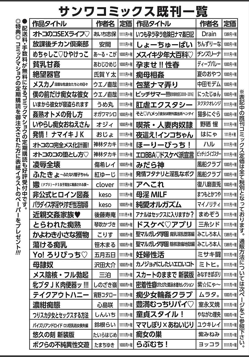 コミック・マショウ 2018年3月号 [DL版]