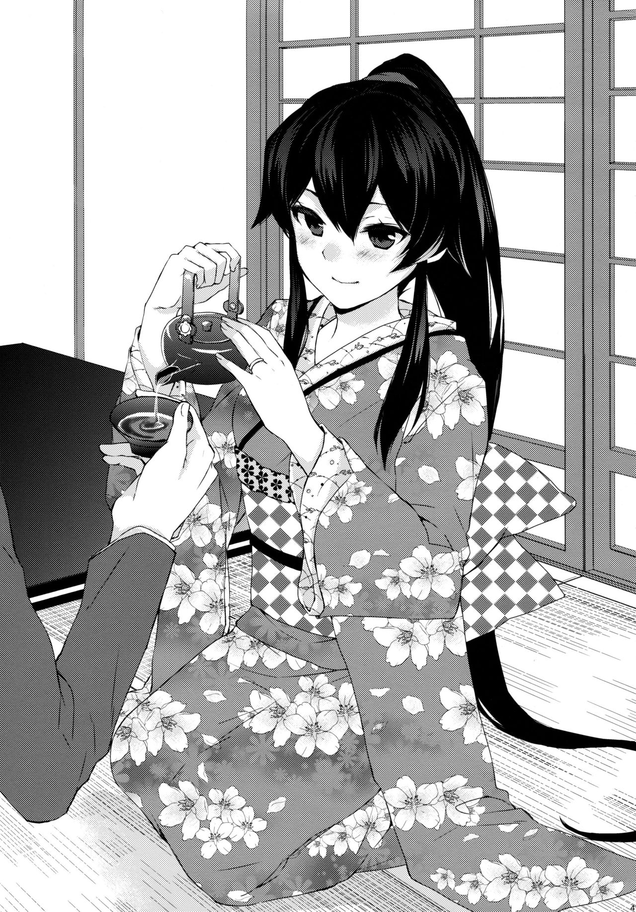 (C91) [Rosapersica (一ノ宮)] ヨルヤハギ ～雪夜のほろ酔いセックス編～ (艦隊これくしょん -艦これ-)