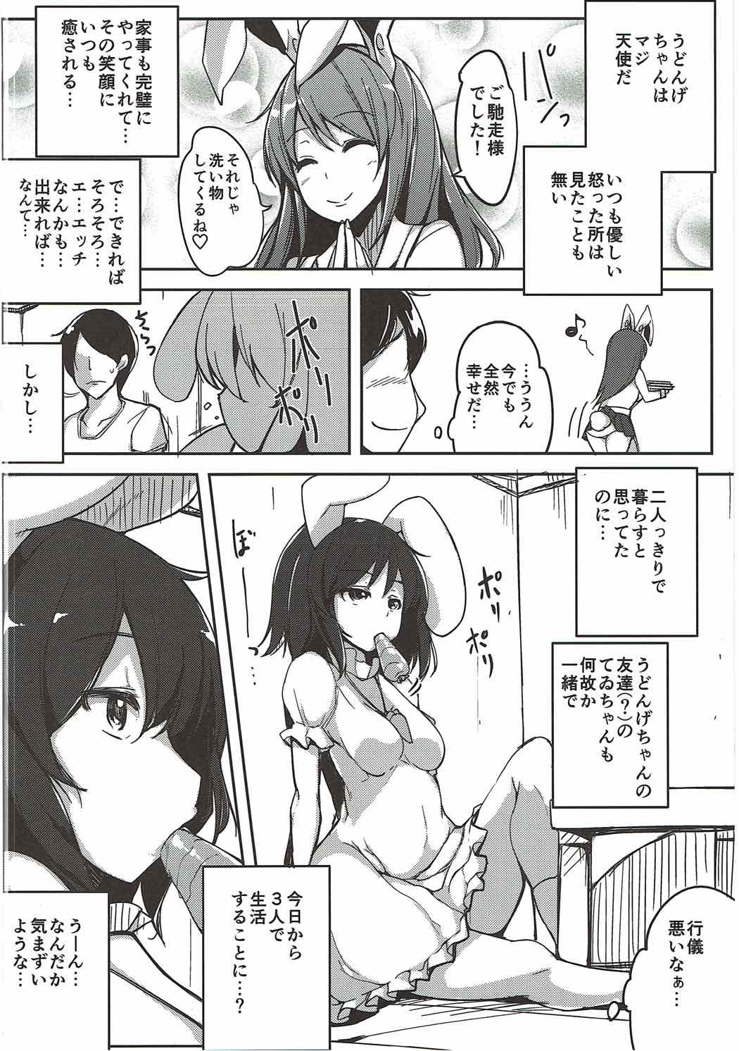 (例大祭14) [一本杭] 浮気しててゐちゃんとセックスした(総集編) (東方Project)