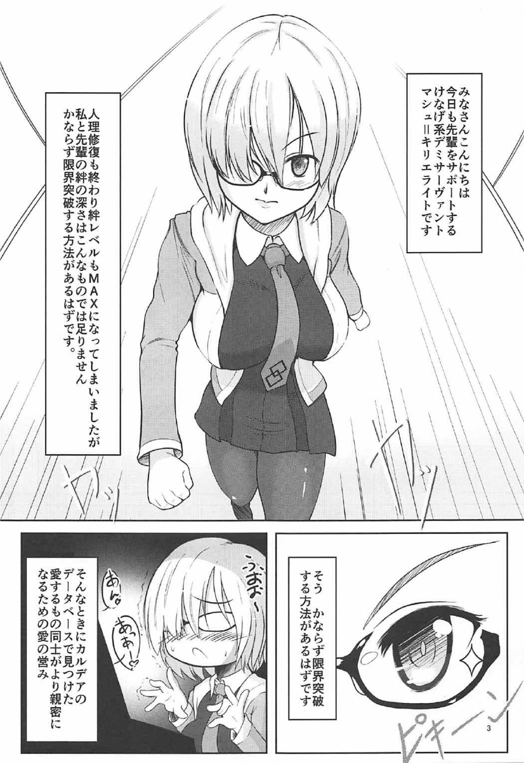 (C92) [LeimkissA (猫羽燎)] 絆 up to up マシュ!! (Fate/Grand Order)