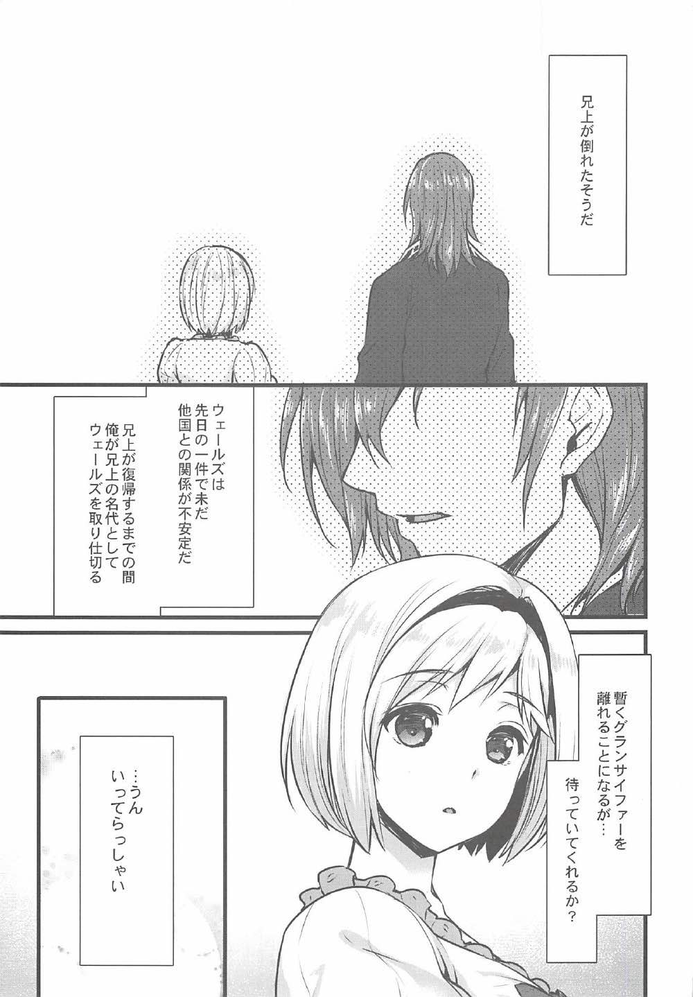 (全空の覇者3) [姫屋 (阿部いのり)] 団長と炎帝はいつも同じベッドに居る (グランブルーファンタジー)