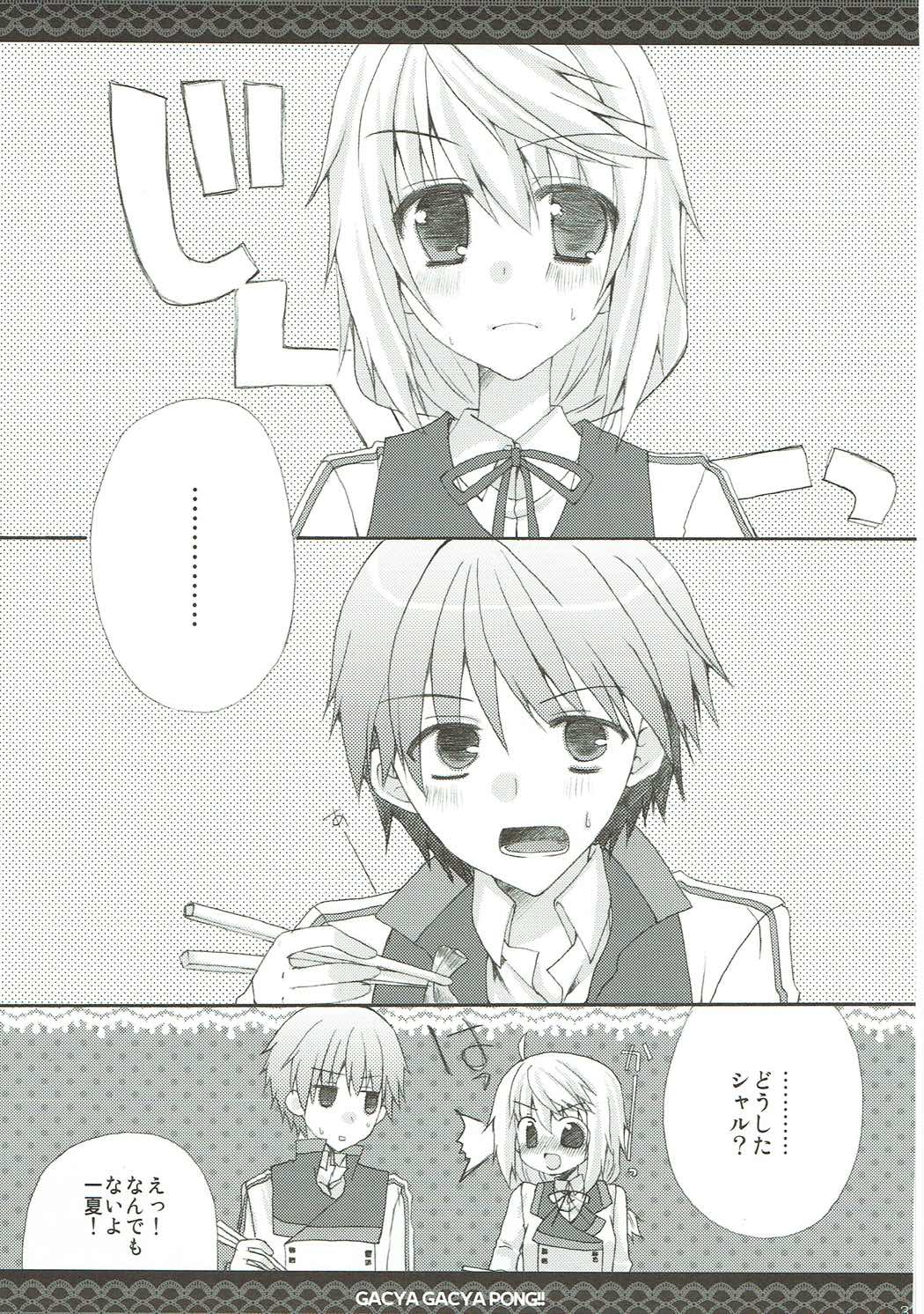 (C85) [がちゃぴんむっく。 (むかいきよはる)] しゃるこれ (IS＜インフィニット・ストラトス＞)