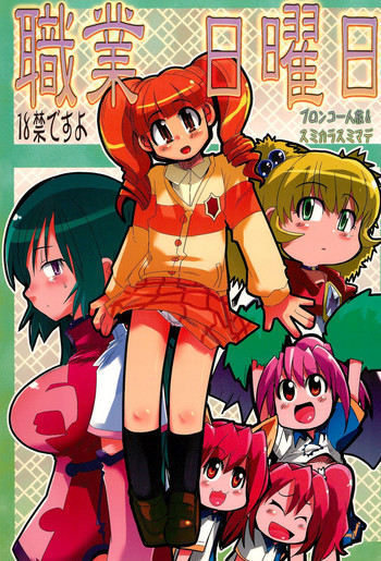 [ブロンコ一人旅、スミカラスミマデ (内々欅、ガビョ布)] 職業日曜日 (よろず)