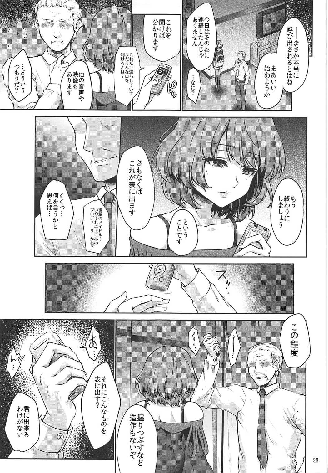 (COMIC1☆11) [風のごとく! (風吹ぽに、風術師)] Obsession Act 3 (アイドルマスター シンデレラガールズ)