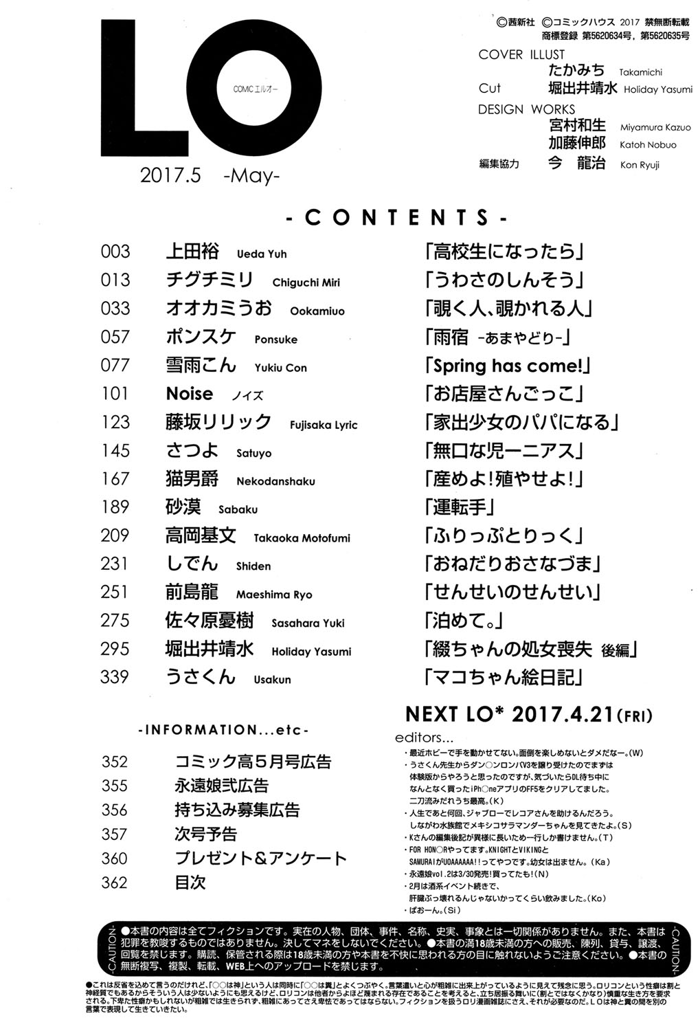 COMIC LO 2017年5月号 [DL版]