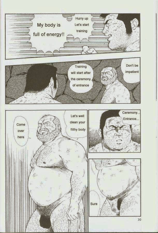 【くまごろ】おとこどすこい1【英語】