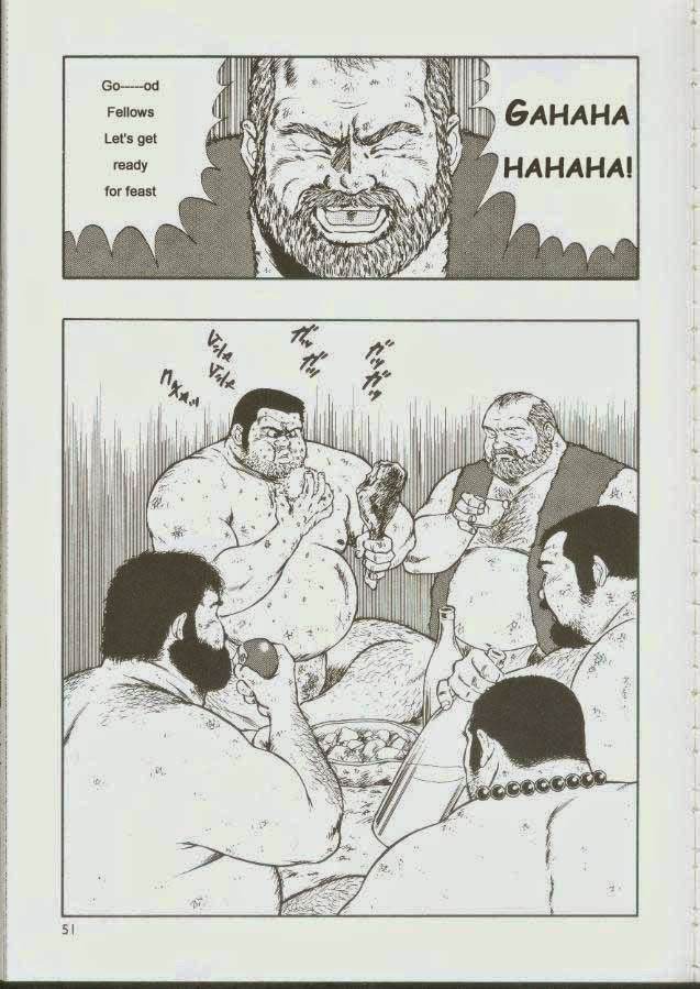 【くまごろ】おとこどすこい1【英語】