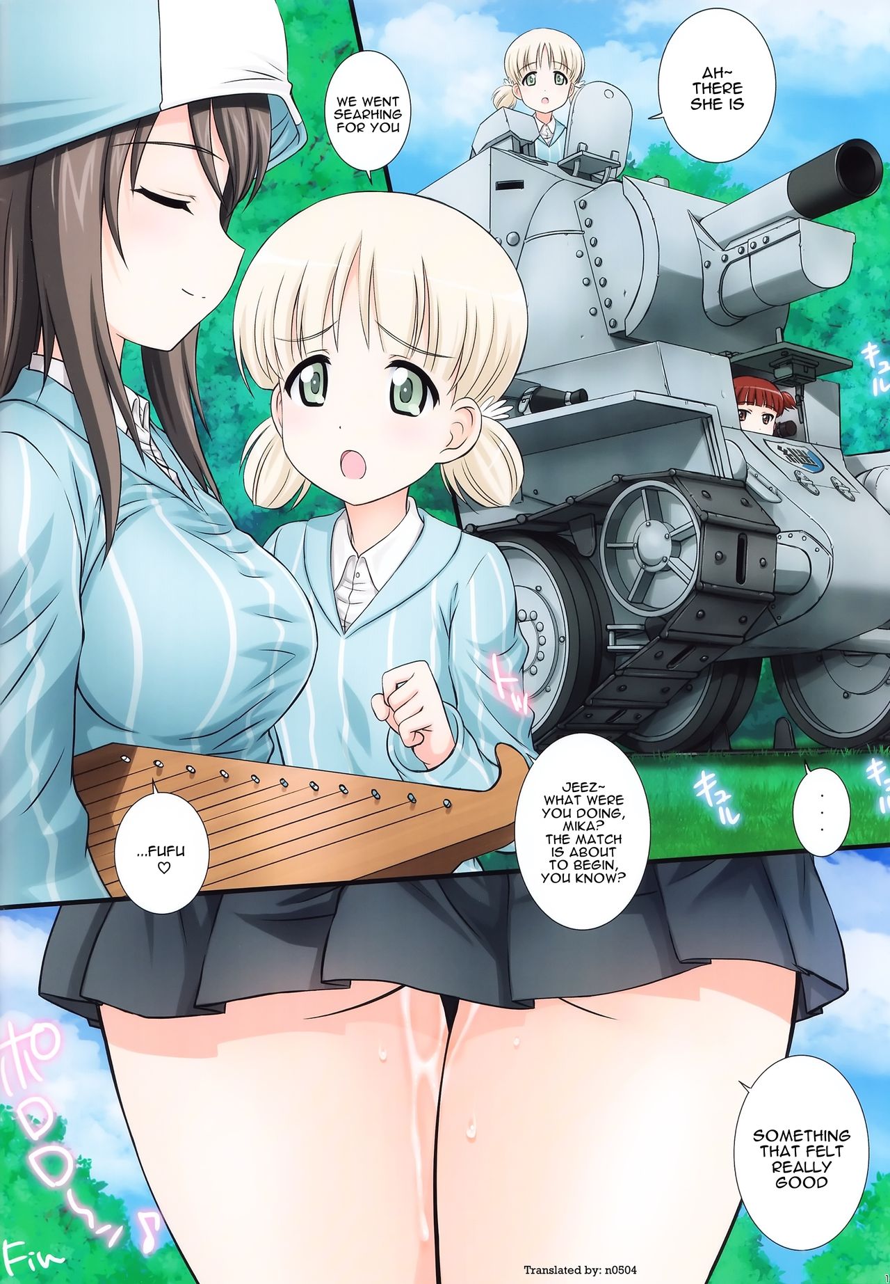 (C91) [鴨川屋 (鴨川たぬき)] GuP is good! ver.MIKA (ガールズ&パンツァー) [英訳]