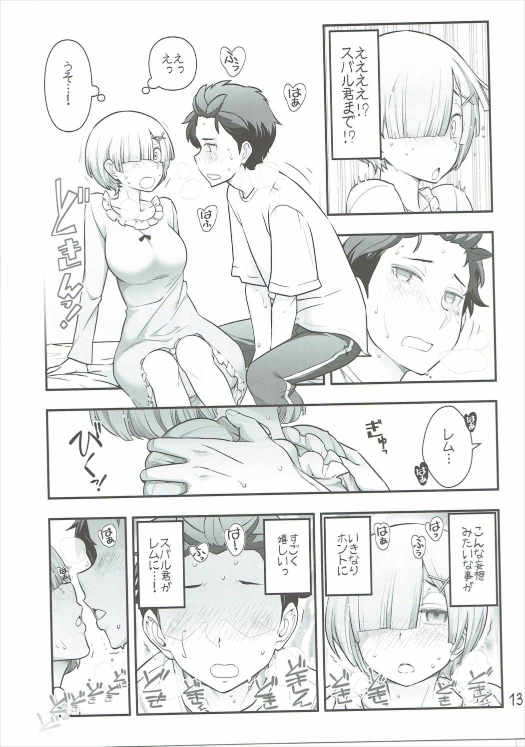 (C91) [ガムテで固定 (大見武士)] RMH レムさん マジ えっち (Re:ゼロから始める異世界生活)