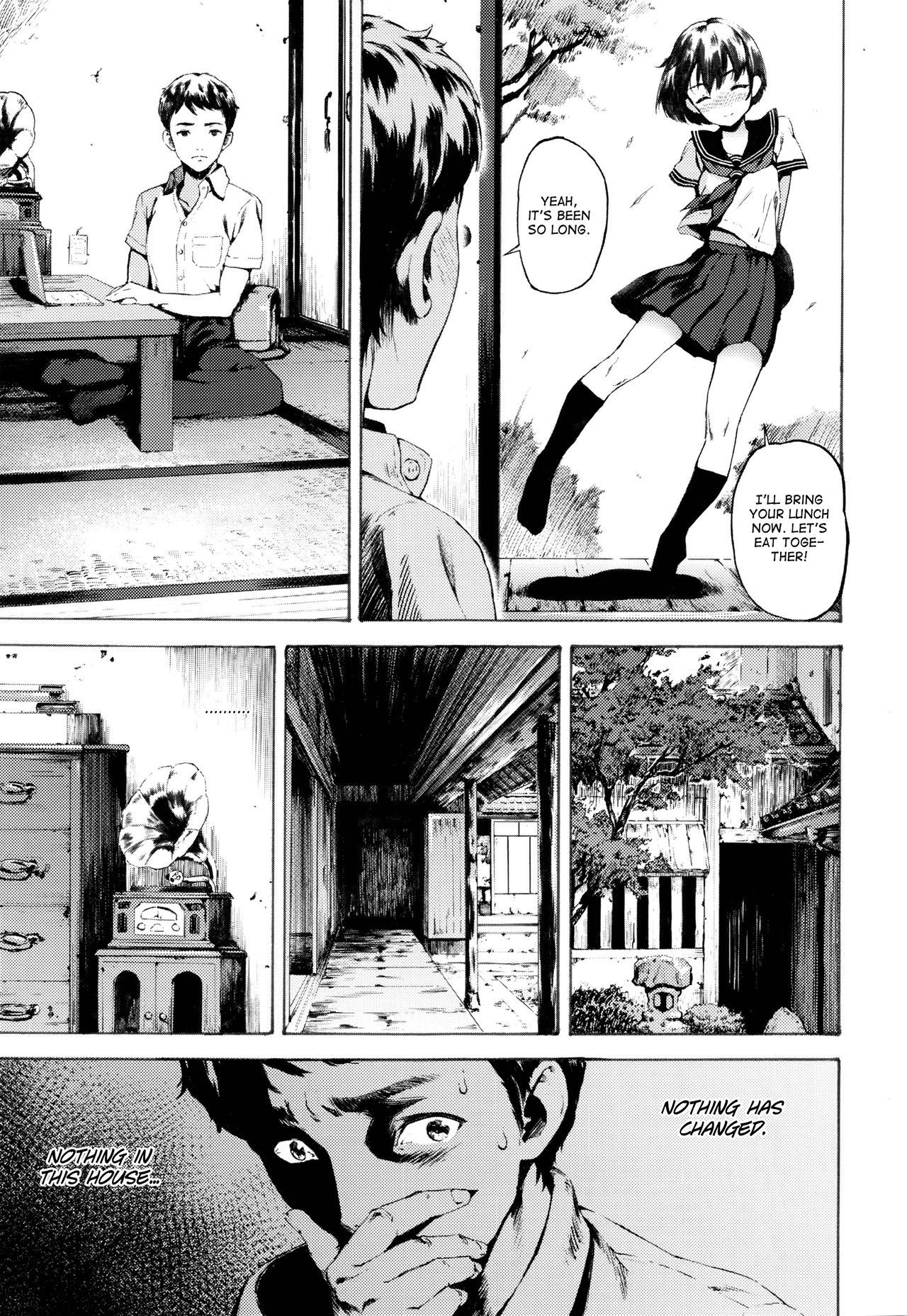 [もやもや] 籠 (COMIC 高 Vol.7) [英訳]