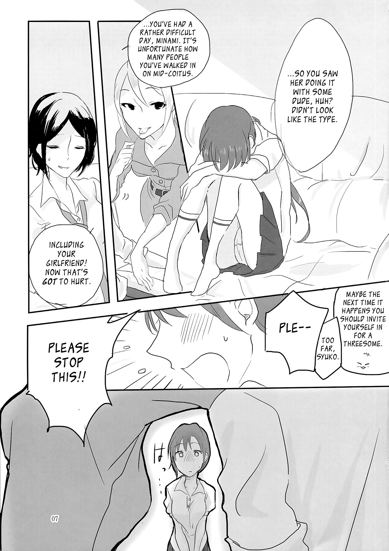 (C86) [百合畑牧場 (紺)] obsessed (アイドルマスター シンデレラガールズ) [英訳]