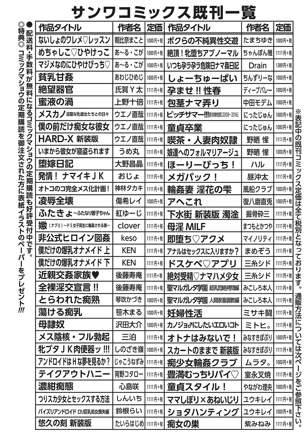 コミック・マショウ 2017年4月号 [DL版]