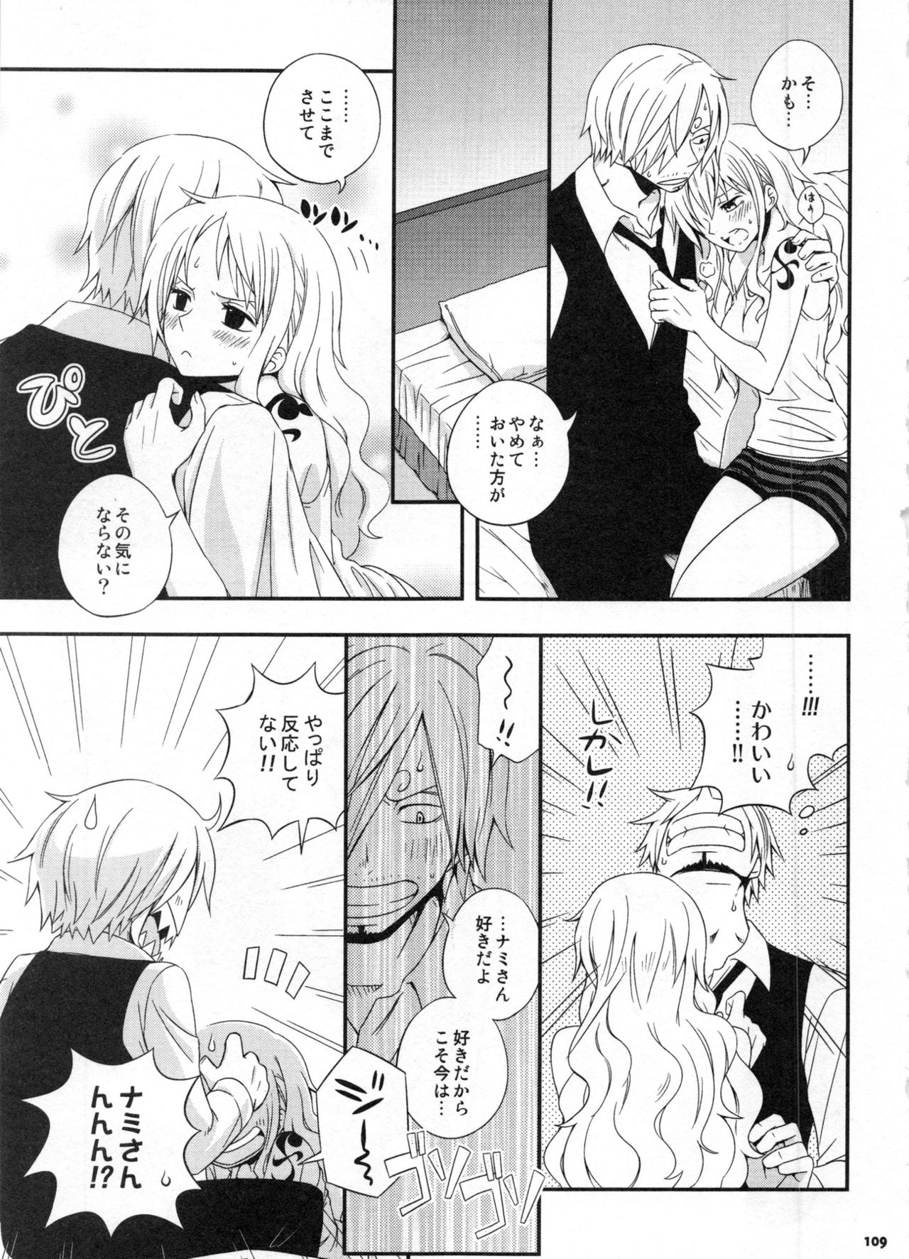 (C91) [Orange Typhoon (山田エナ子)] SweetNess 3 サンジ×ナミ再録集 (ワンピース)