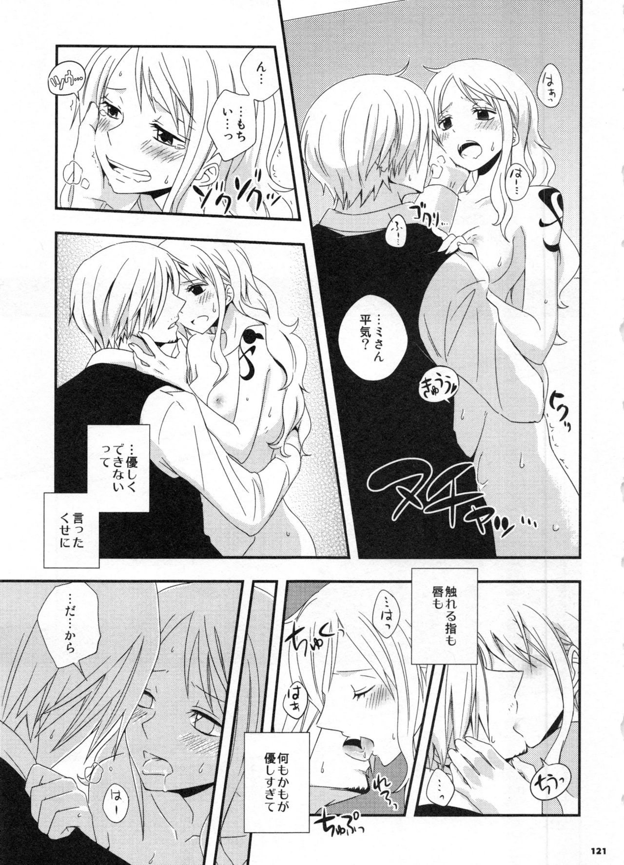 (C91) [Orange Typhoon (山田エナ子)] SweetNess 3 サンジ×ナミ再録集 (ワンピース)