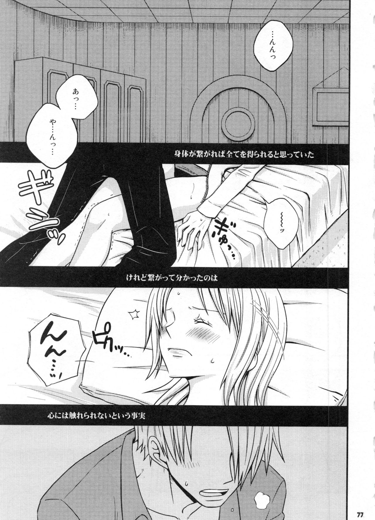 (C91) [Orange Typhoon (山田エナ子)] SweetNess 3 サンジ×ナミ再録集 (ワンピース)