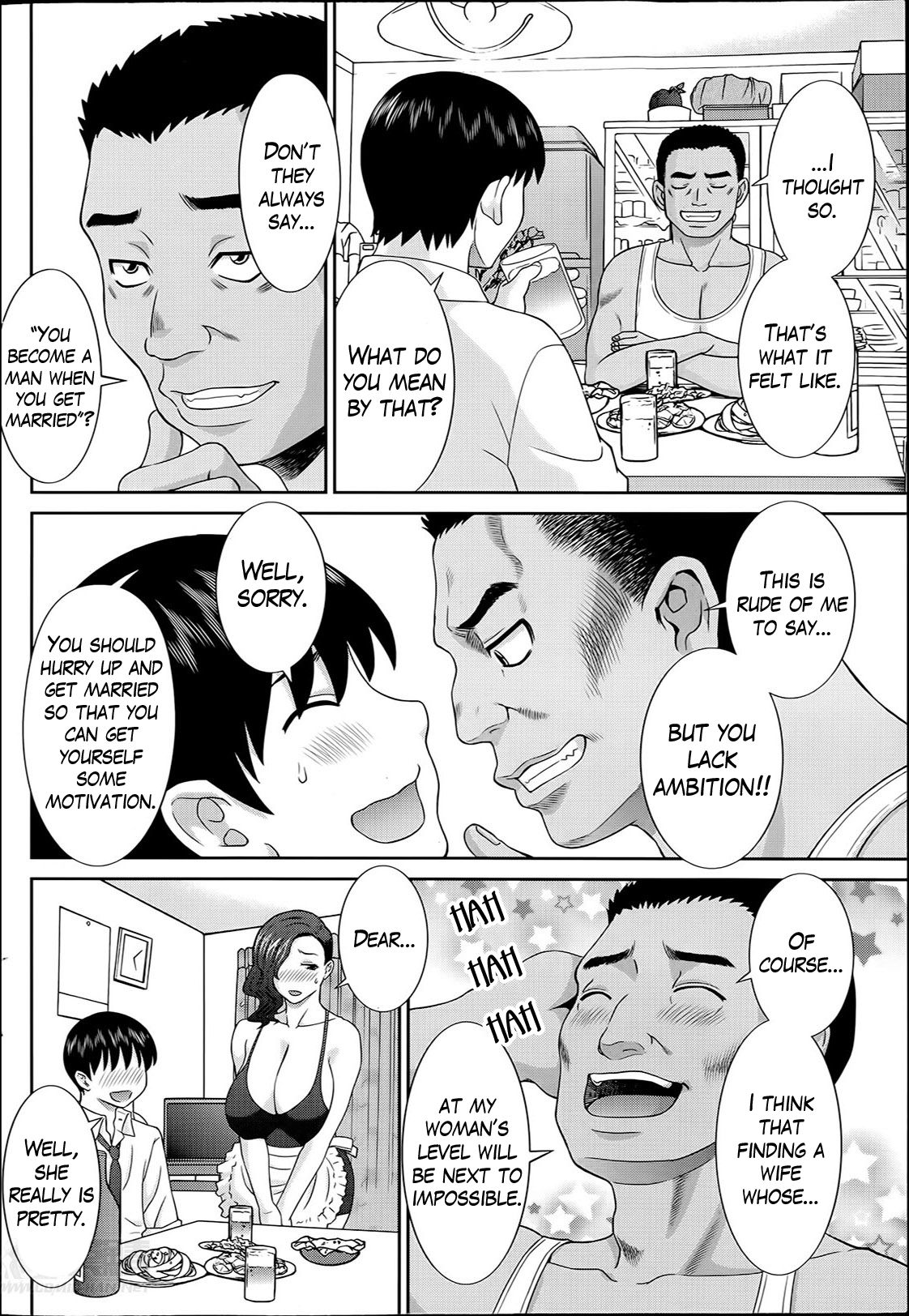 [かわもりみさき] 人妻調教師 [英訳]