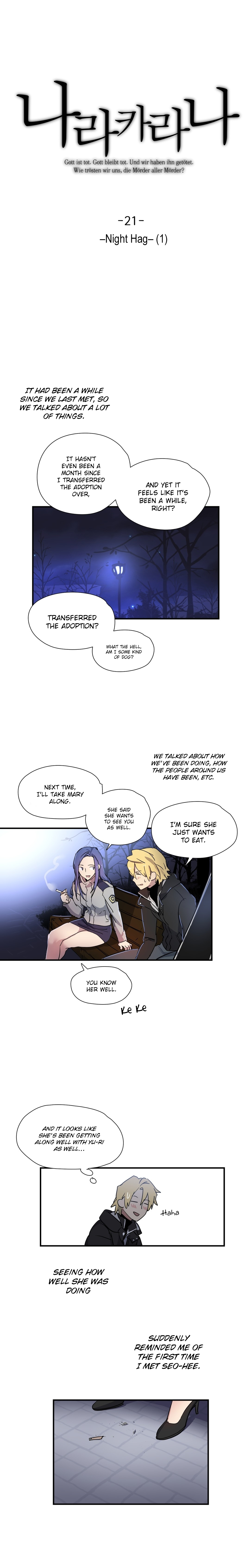 【ワーピック】奈良からなCh.0-21（英語）（YoManga）（進行中）