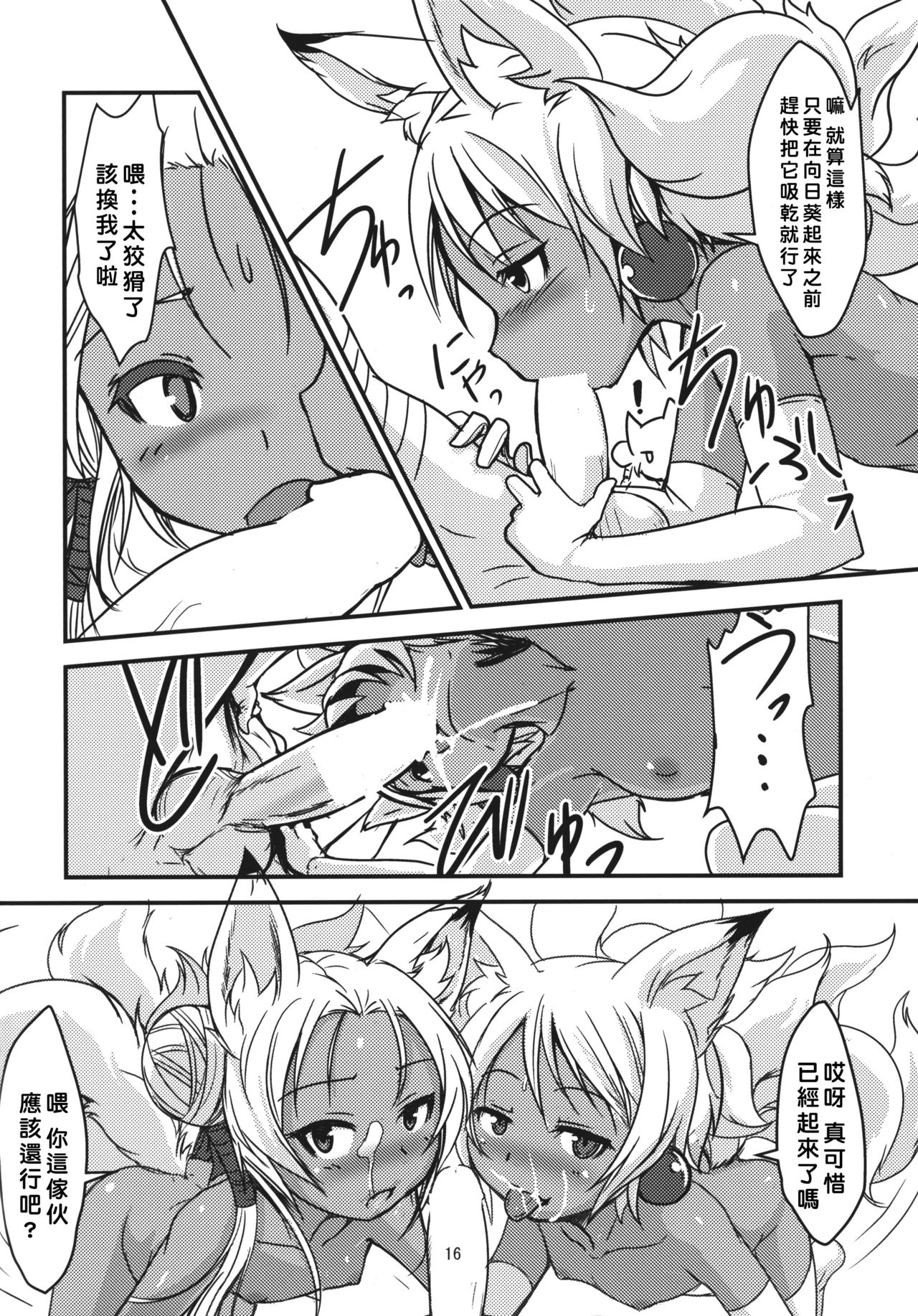 (C90) [端末異常 (BadHanD)] 双狐の帳 其の肆 [中国翻訳]