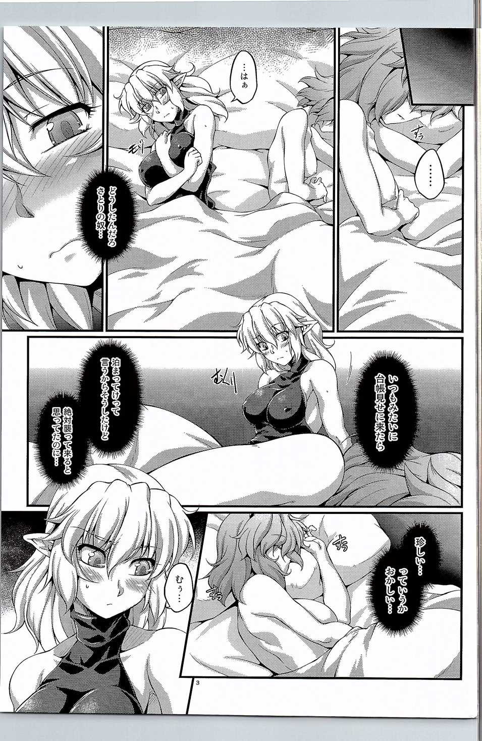 (C90) [幸撃 (大月渉)] いつもそこに君がいた (東方Project)