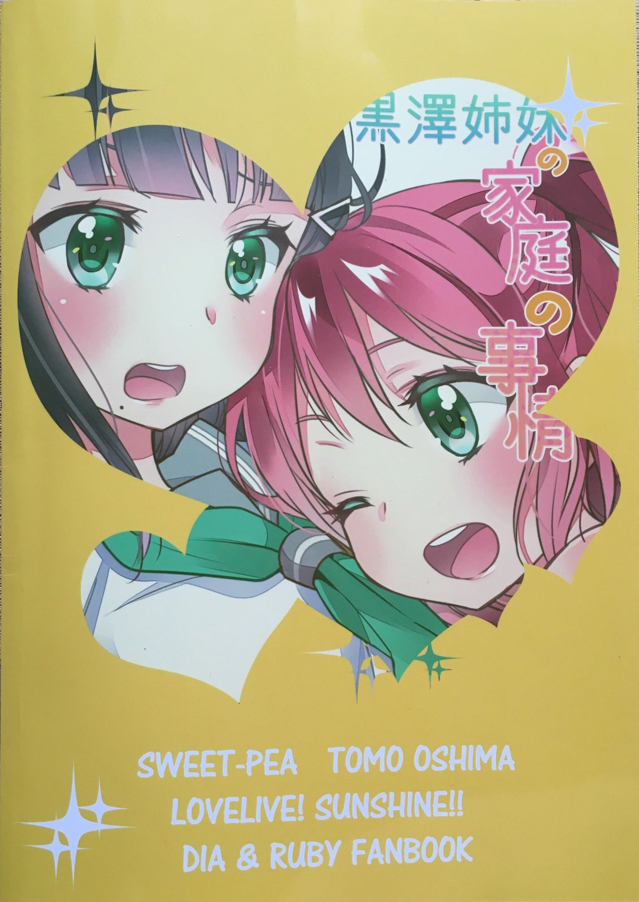 (僕らのラブライブ! 13) [スイートピー (大島智)] 黒澤姉妹の家庭の事情 (ラブライブ! サンシャイン!!) [中国翻訳]