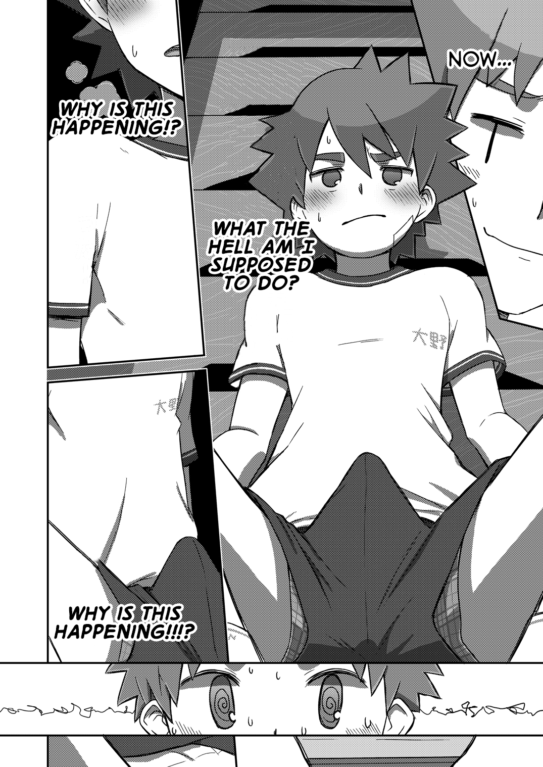 (ショタスクラッチ18) [ドラム缶 (杵)] アラシくんとケイイチくん [英訳]