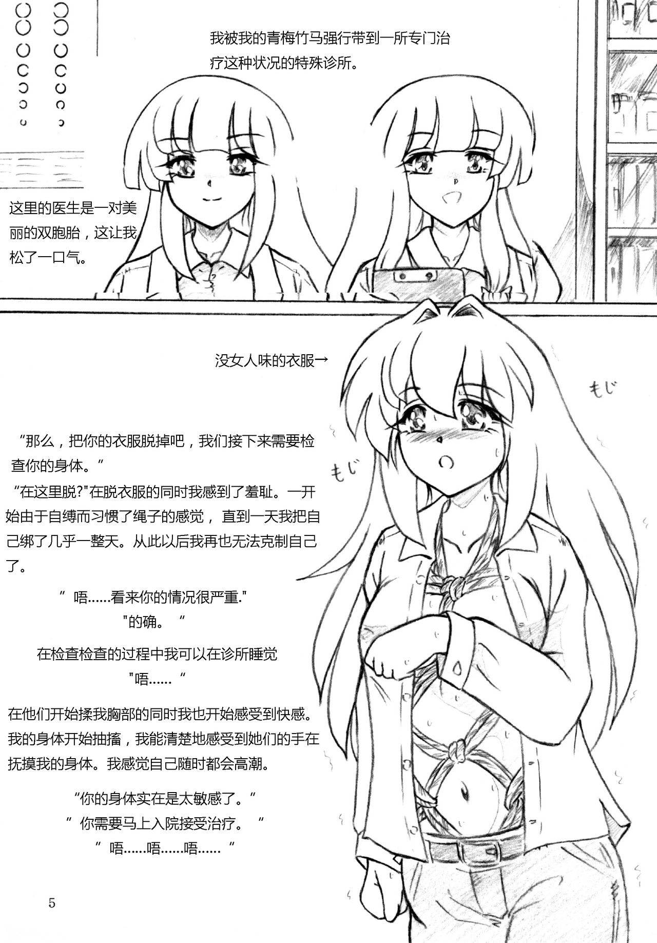 (C87) [すもも堂 (すももEX)] 性欲診療所 [中国翻訳]