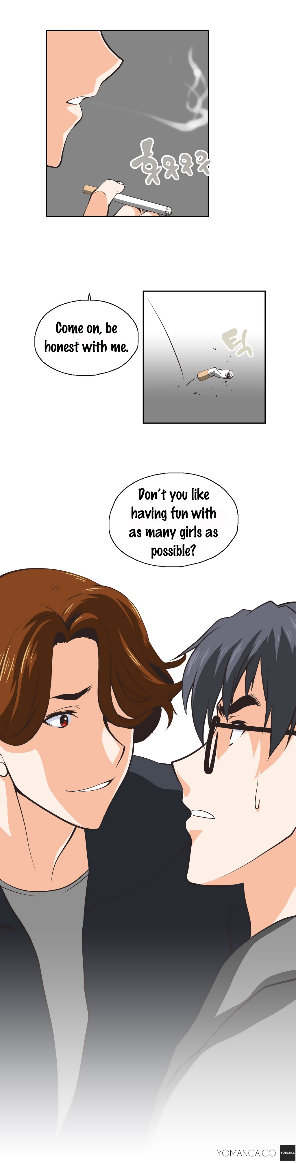 【ハスキー男】SStudyCh.0-28（英語）（YoManga）（進行中）