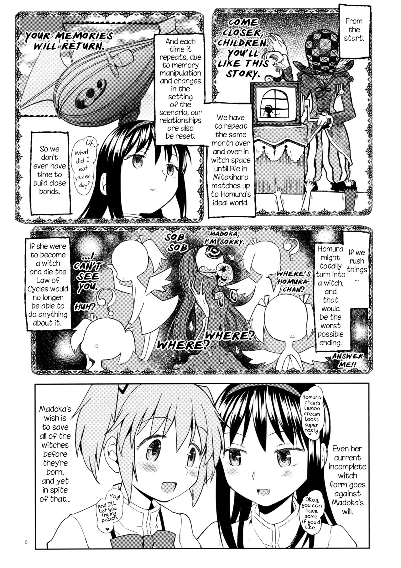 (C88) [ネダオレ (あやね)] いつか円環で会えたら (魔法少女まどか☆マギカ) [英訳]