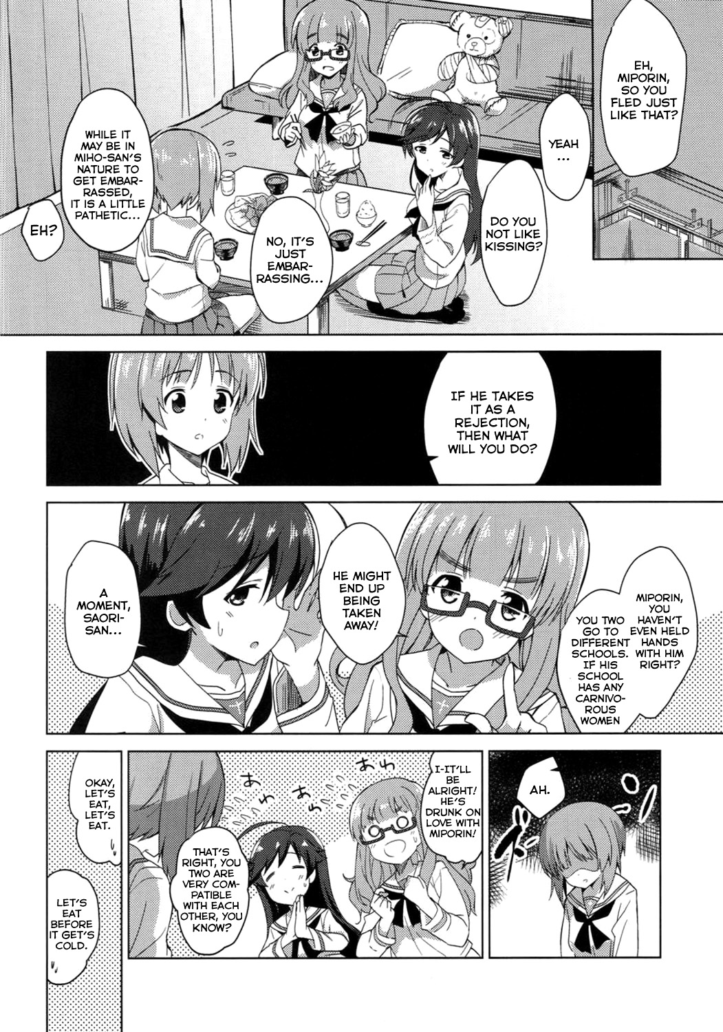 (サンクリ2016 Summer) [咳寝 (咳寝はじめ)] 私、もっと頑張ります! (ガールズ&パンツァー)[英訳]