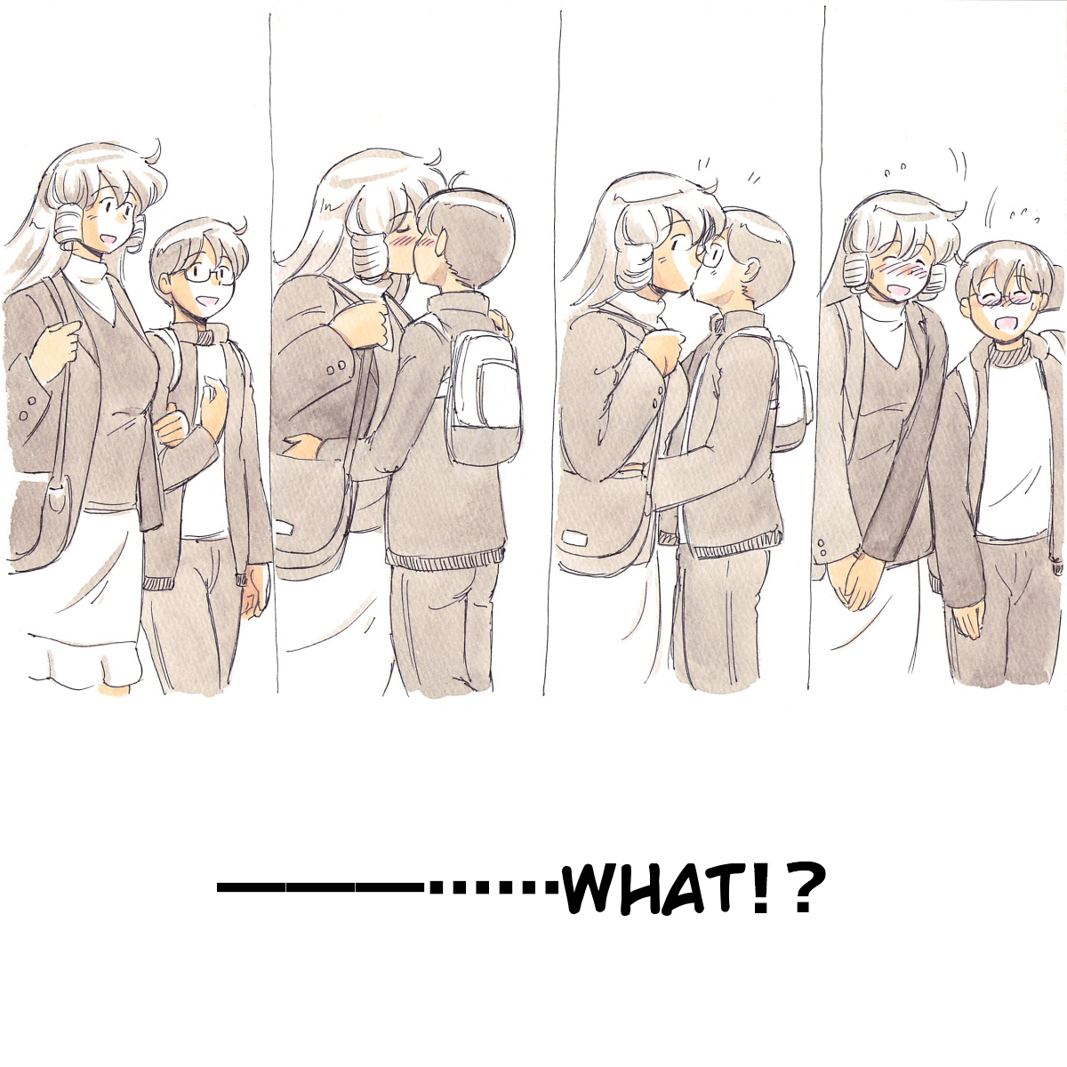 [pink-noise (みずいろ めがね)] ママショタイム 兄弟編 [英訳]