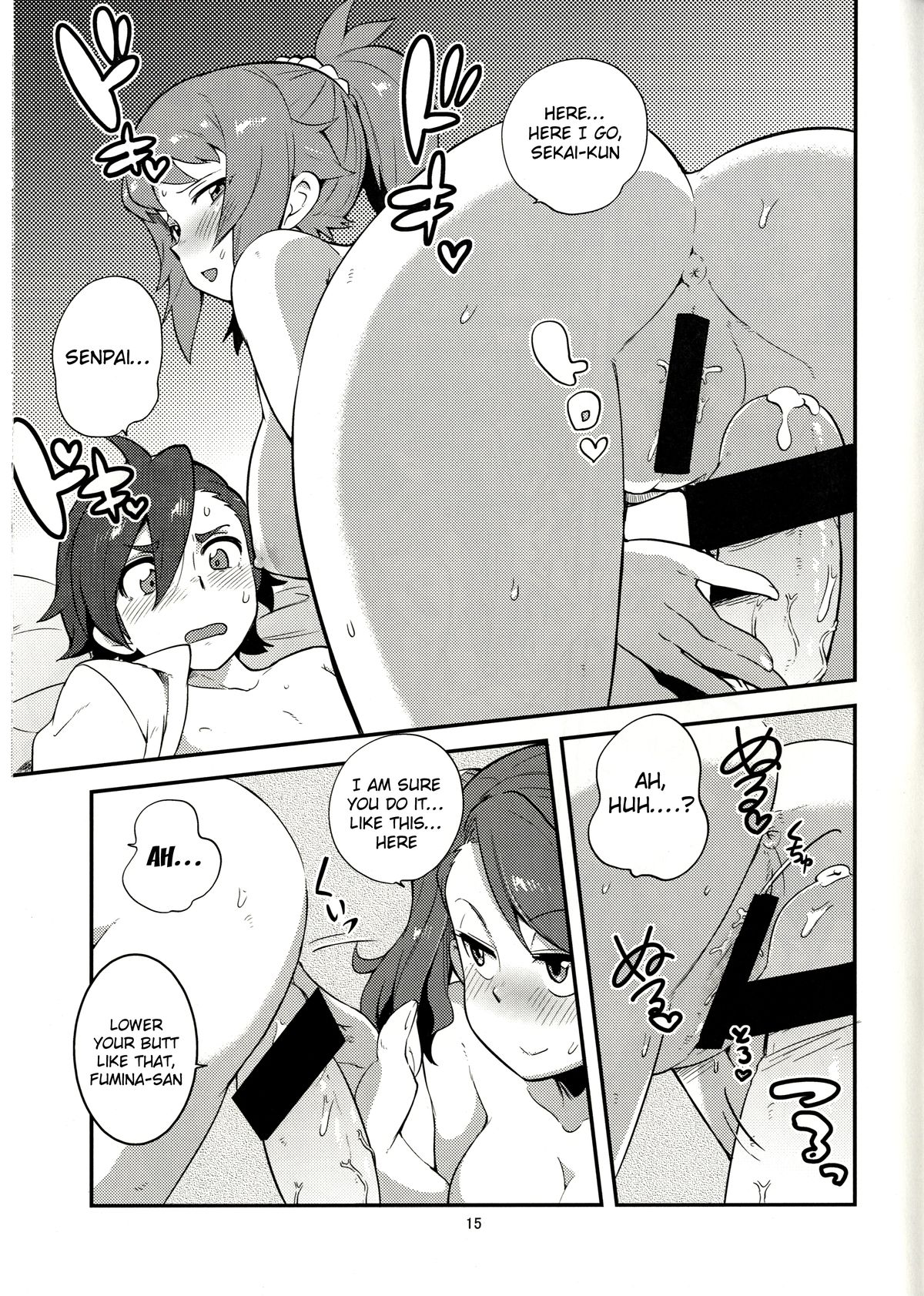 (C87) [こたう (ボウイナイフ)] ギャンフミとらい (ガンダムビルドファイターズトライ) [英訳]