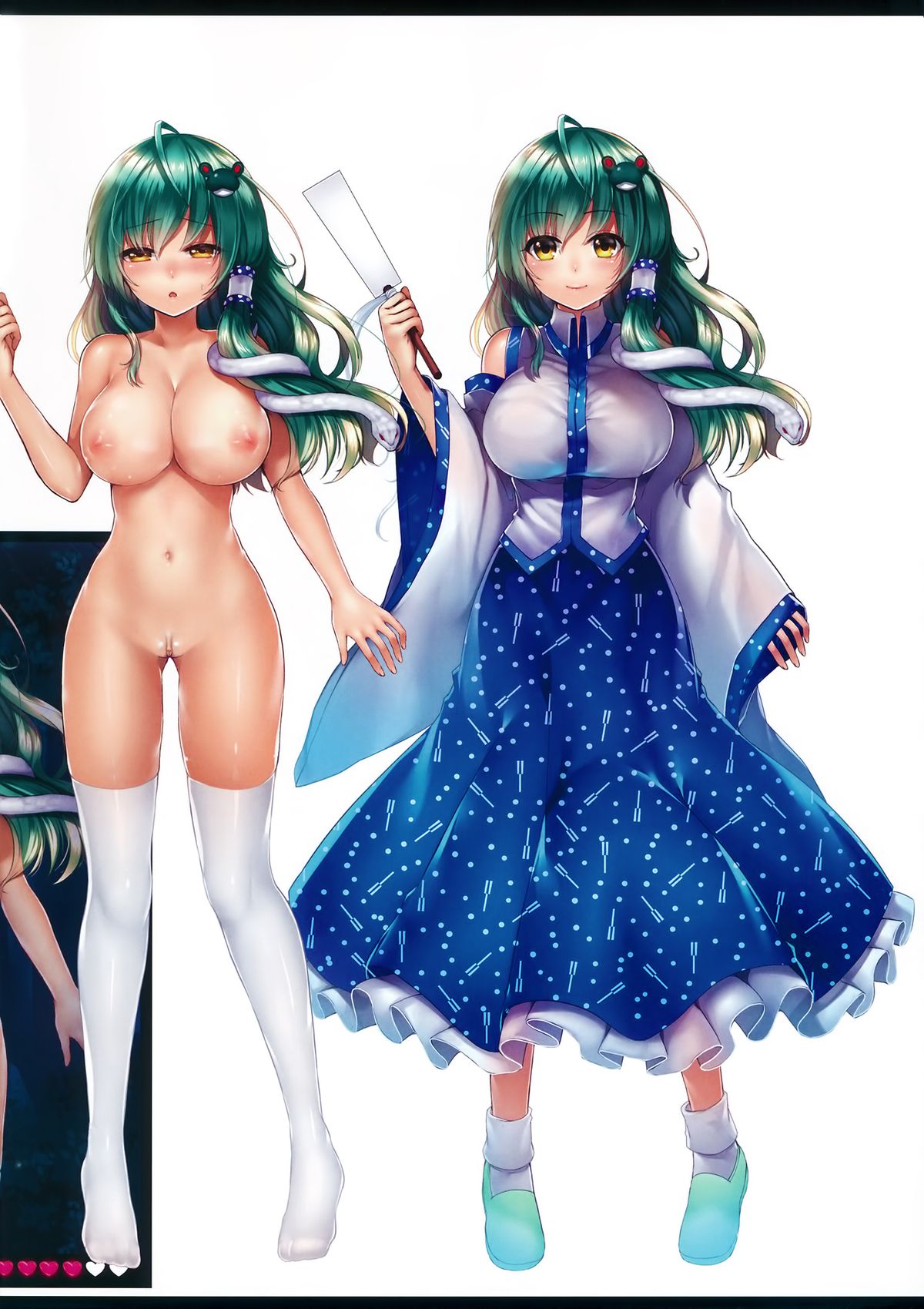 (例大祭12) [However (潤咲まぐろ)] さなえろ (東方Project) [英訳] [無修正]