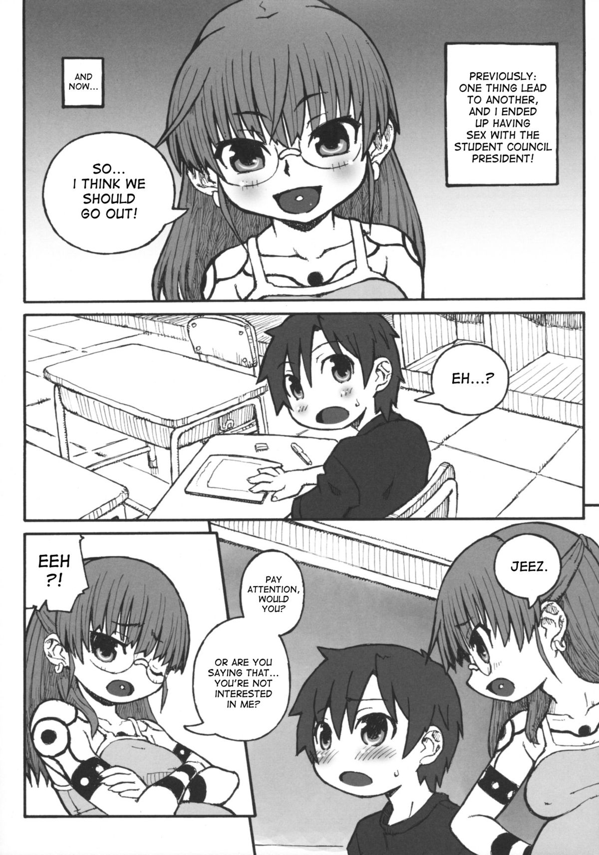 (C76) [Domestic animals (村雨丸)] 続・ハラデカ!! 妊婦委員長 [英訳]