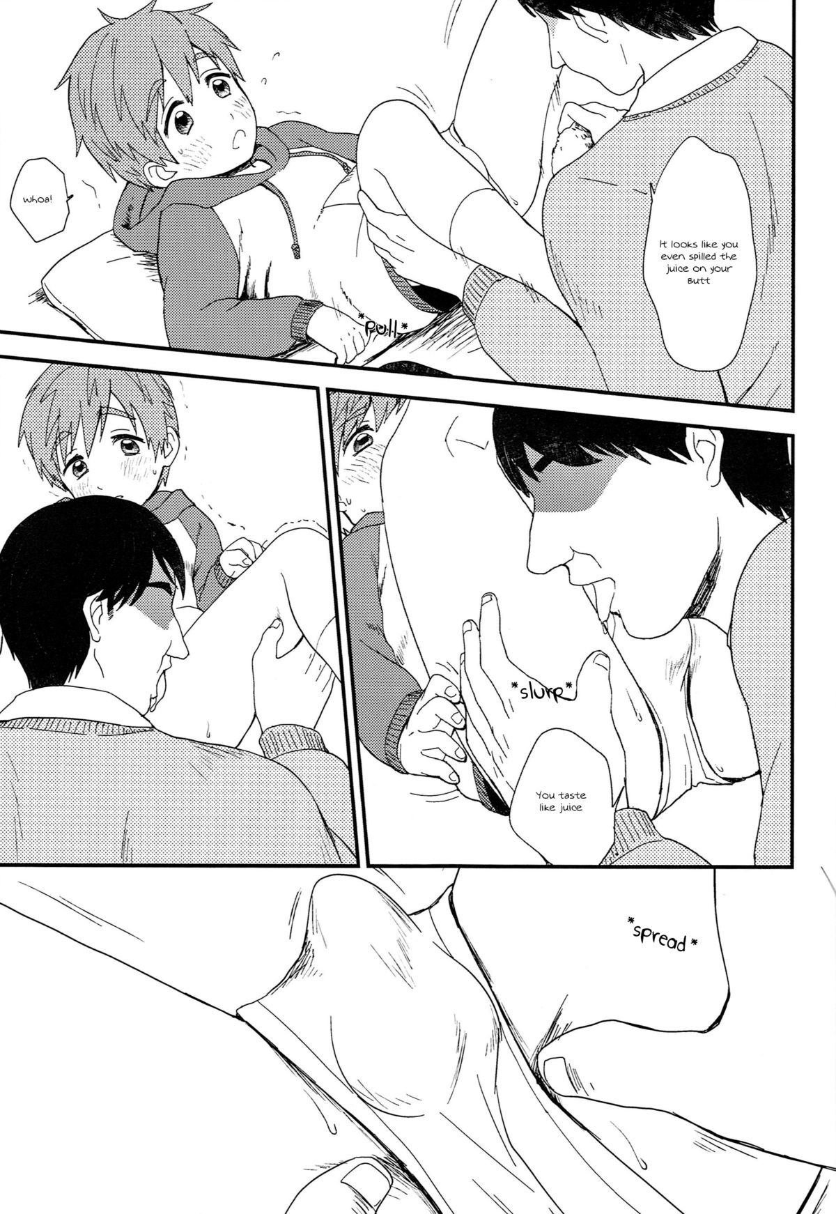 (恋愛シャチュエーション) [Ziploc (くぎ)] お兄ちゃんになりたくない病 (Free!) [英訳]
