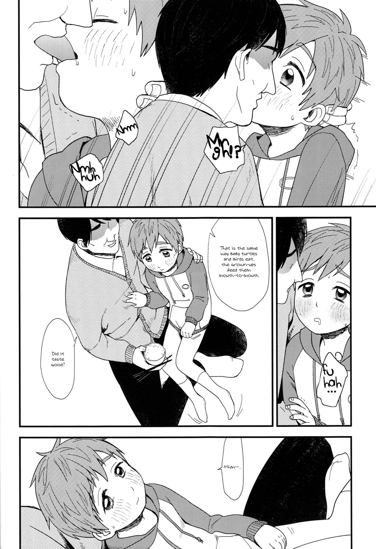 (恋愛シャチュエーション) [Ziploc (くぎ)] お兄ちゃんになりたくない病 (Free!) [英訳]
