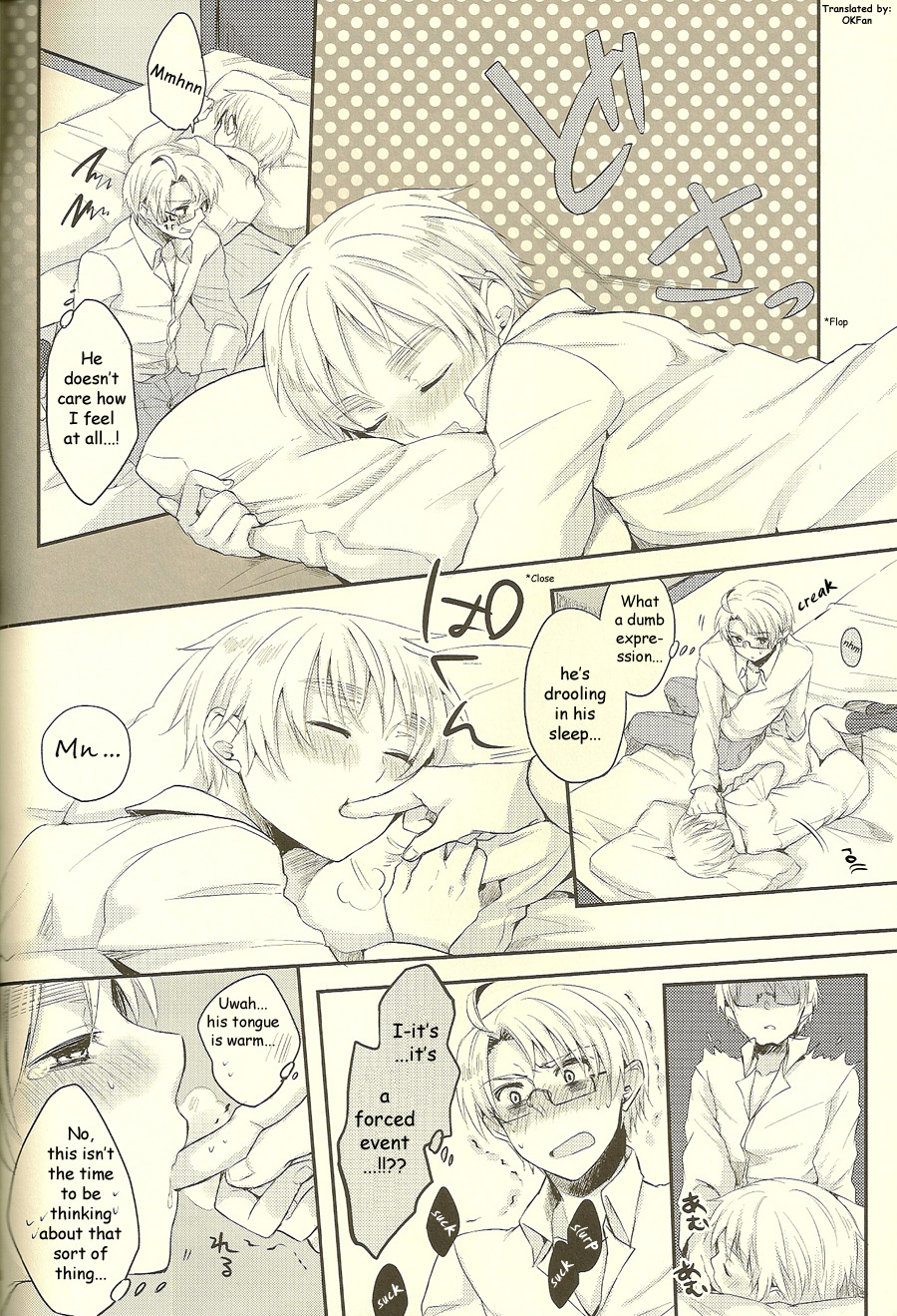 [Yes,sir. (えぷ子)] 童貞よ大志を抱け!! (Axis Powers ヘタリア) [英訳]